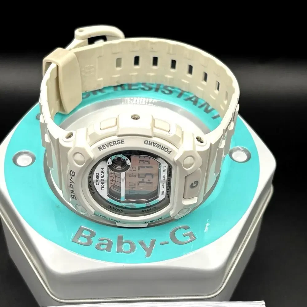 Casio Baby-G G-LIDE BLX-103-7 White Tide Graph 200M Digital Watch